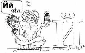 Раскраски буквы