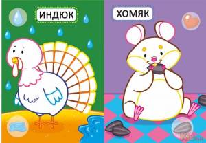➜ Раскраски с цветным контуром для малышей «Домашние животные» Crystal Book 9789669873262 ᐈ  недорого в KidButik