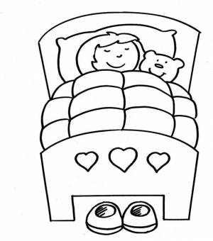 Раскраски Распорядок дня