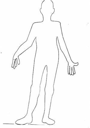 Раскраска человек