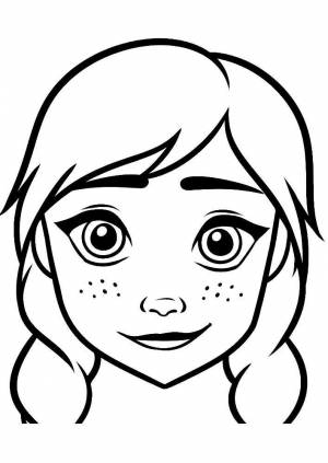 Рисунки раскраски лицо человека