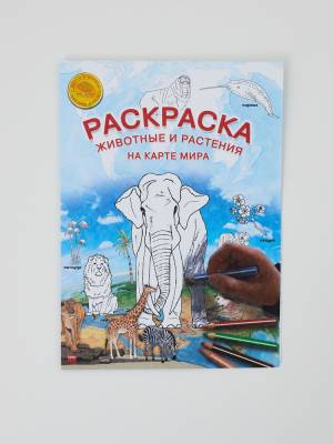 Раскраска Мир