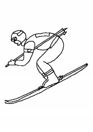 Раскраска спорт