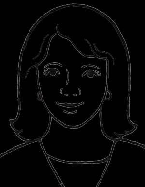 Портрет мамы шаблон