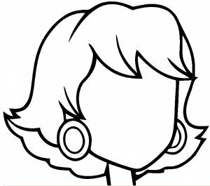 Портрет мамы шаблон для рисования