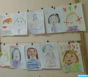 Портрет мамы