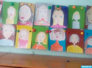 Рисование «Портрет мамы» в подготовительной группе