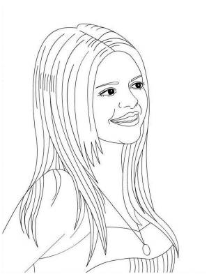 Мамин портрет раскраска