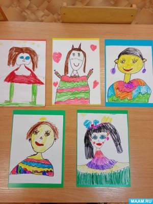 Портрет мамы