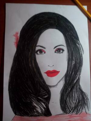 портрет мамы