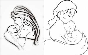 Рисунки на день матери