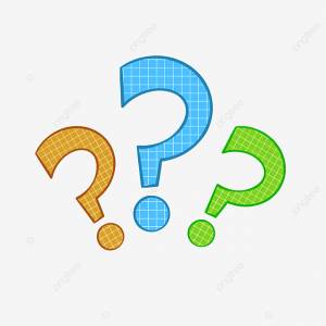 трехцветный простой стиль вопросительный знак PNG , проблемный клипарт, прекрасный, мультфильм PNG картинки и пнг PSD рисунок для й загрузки