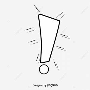 рисунок восклицательный знак материал PNG , ручной, восклицательный знак, знаки препинания PNG картинки и пнг PSD рисунок для й загрузки