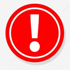 Белая рамка и белый восклицательный знак на красном круге PNG , красный, круглый, красный круглый PNG картинки и пнг PSD рисунок для й загрузки