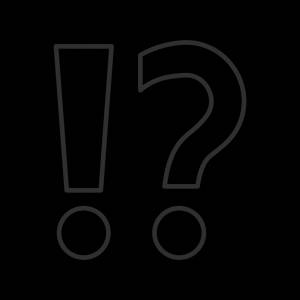 Восклицательный знак раскраска