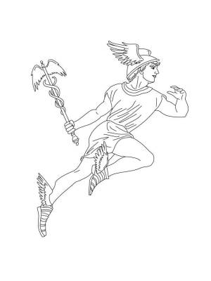 Раскраска Боги Древней Греции