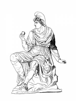 Раскраски Боги древней Греции   в формате