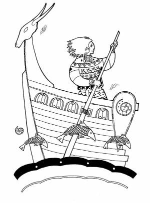 Раскраска Боги Древней Греции