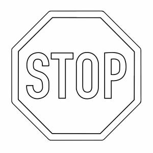 Знак Stop