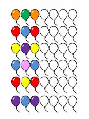 Раскраски Последовательности