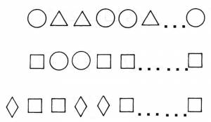 раскраски обучающие для развития ребенка раскраски продолжи ряд