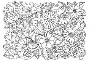 Раскраска антистресс для взрослых