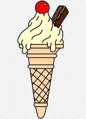 Ice Cream Cones Sundae Книжка-раскраска Салон мороженого, мороженое, еда, цвет, лед Поп png