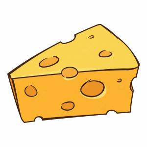 Сыр картинка раскраска