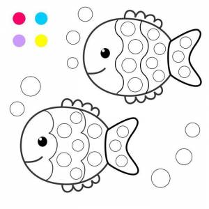 Раскраски шаблоны для пальчиков