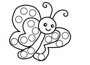 Раскраски шаблоны для пальчиков