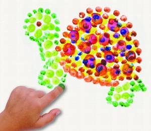 Набор краски пальчиковые JOVI 5 цветов х 35мл