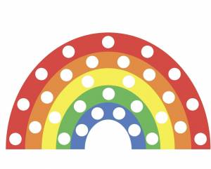 Раскраски Шаблоны для пальчиков