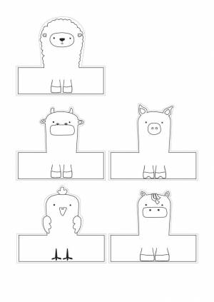 Пальчиковый театр из бумаги