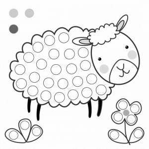 Раскраски Пальчиковые для малышей 2 3 лет