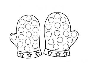 Раскраски шаблоны для пальчикового рисования