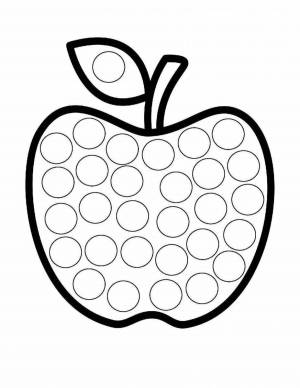 Раскраски Пальчиками для самых маленьких