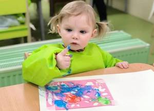 Рисование пальчиками для детей