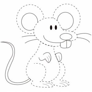 Раскраски по точкам для детей 3-4 лет