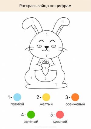 Раскраски для малышей 2-3 лет животные
