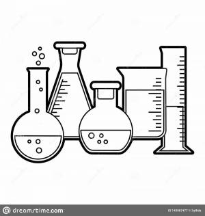 Раскраски Химия для детей