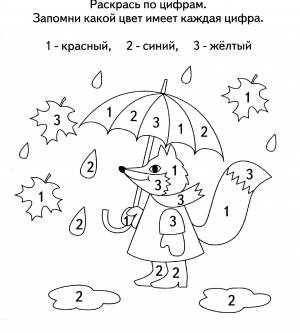 Раскраски Математические для детей 3 4 лет