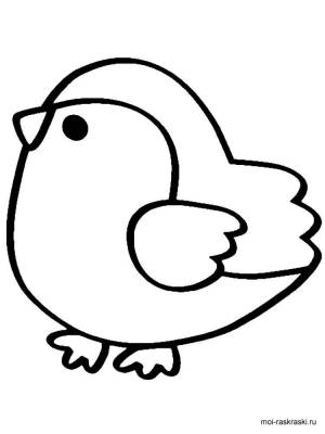 Раскраски для детей 3-4 лет