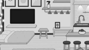 Раскраски Мебель тока бока без людей