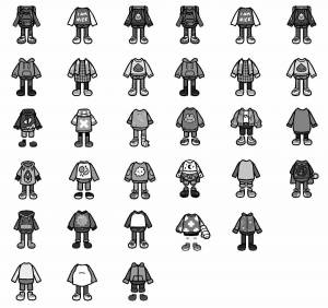 Раскраски Тока бока персонажи и одежда мебель