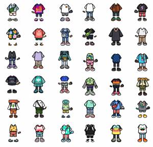 Схемы одежды из Тока Бока