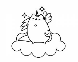 Раскраски Пушин Кэт