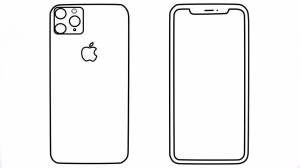 Раскраска Айфон