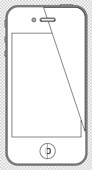 IPhone 6 Plus iPhone 5 Раскраска Телефон, Мгк с, угол, белый, ребенок png