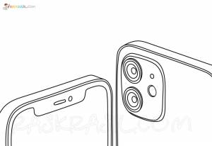 Раскраски Айфон