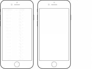 Раскраски Раскраска Айфоны телефон